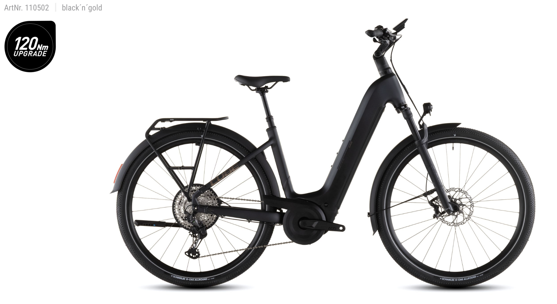 110502 Cube Nuride Hybrid SLX 800 - Easy Entry 54cm